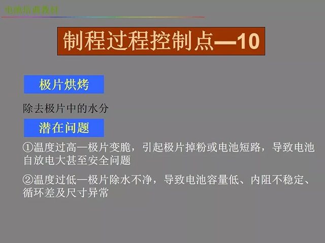 鋰電池廠(chǎng)家詳解：鋰電池生產(chǎn)工藝注意問(wèn)題（圖）