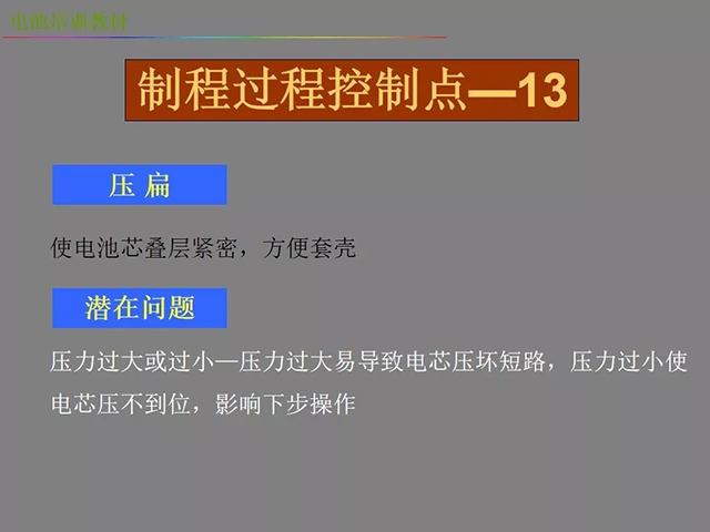 鋰電池廠(chǎng)家詳解：鋰電池生產(chǎn)工藝注意問(wèn)題（圖）