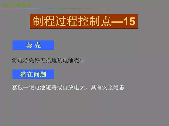 鋰電池廠(chǎng)家詳解：鋰電池生產(chǎn)工藝注意問(wèn)題（圖）