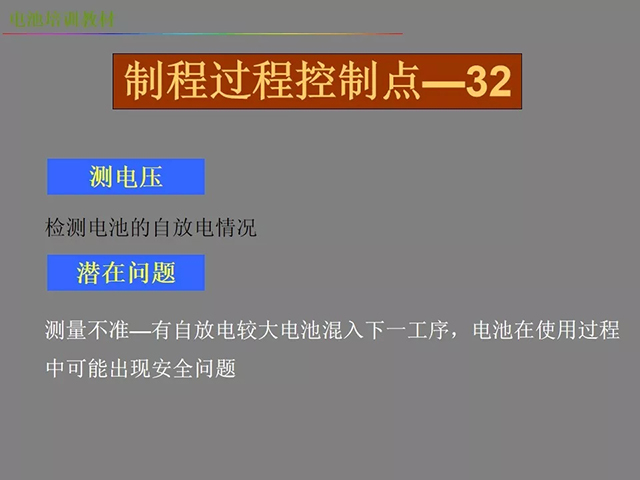 鋰電池廠(chǎng)家詳解：鋰電池生產(chǎn)工藝注意問(wèn)題（圖）