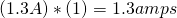 對于1300MA電池的充電速率進(jìn)行數學(xué)計算